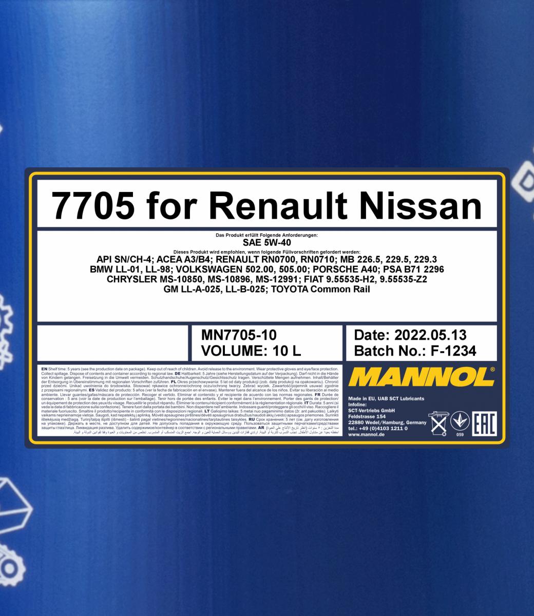 Ilustracja MN7705-10 SCT - MANNOL olej silnikowy