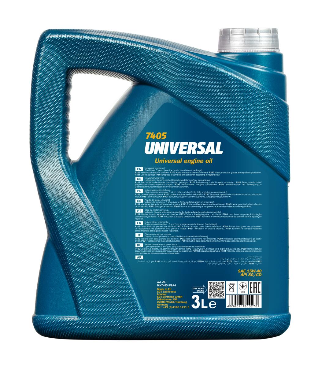 Ilustracja MN7405-3 SCT - MANNOL olej silnikowy