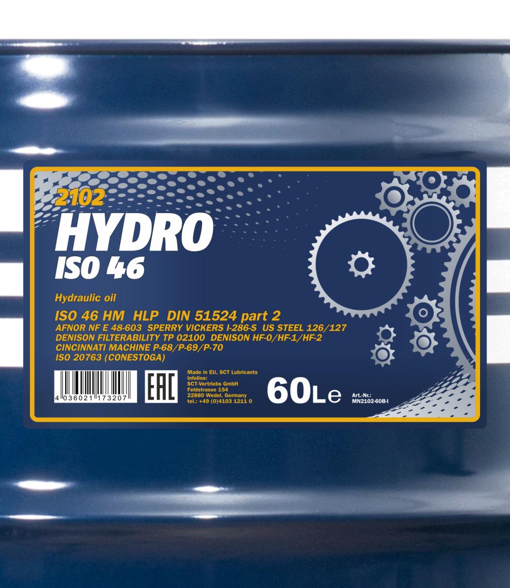 Ilustracja MN2102-60 SCT - MANNOL olej hydrauliczny