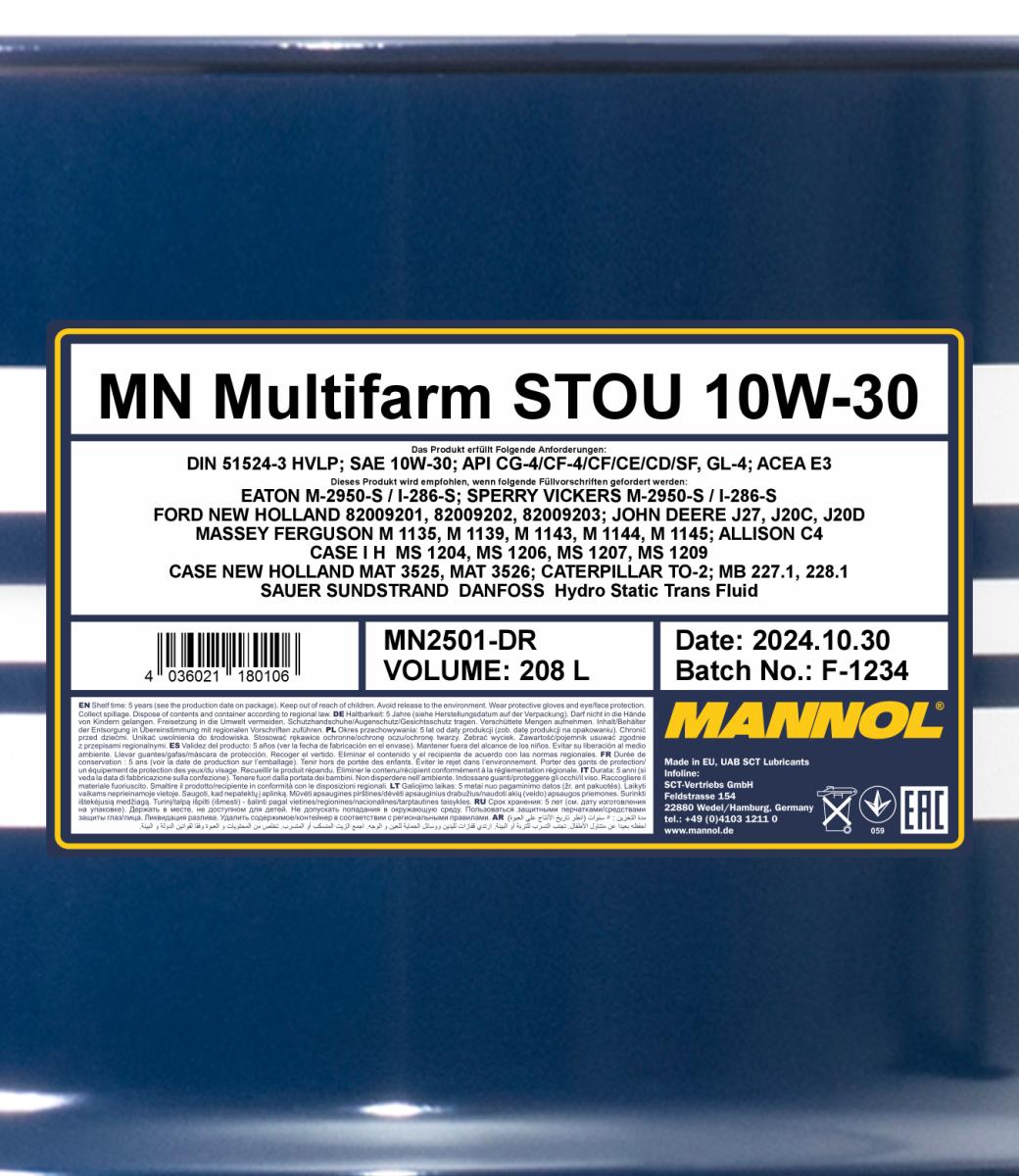 Ilustracja MN2501-DR SCT - MANNOL olej silnikowy