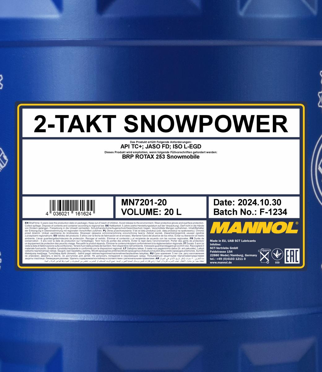 Ilustracja MN7201-20 SCT - MANNOL olej silnikowy