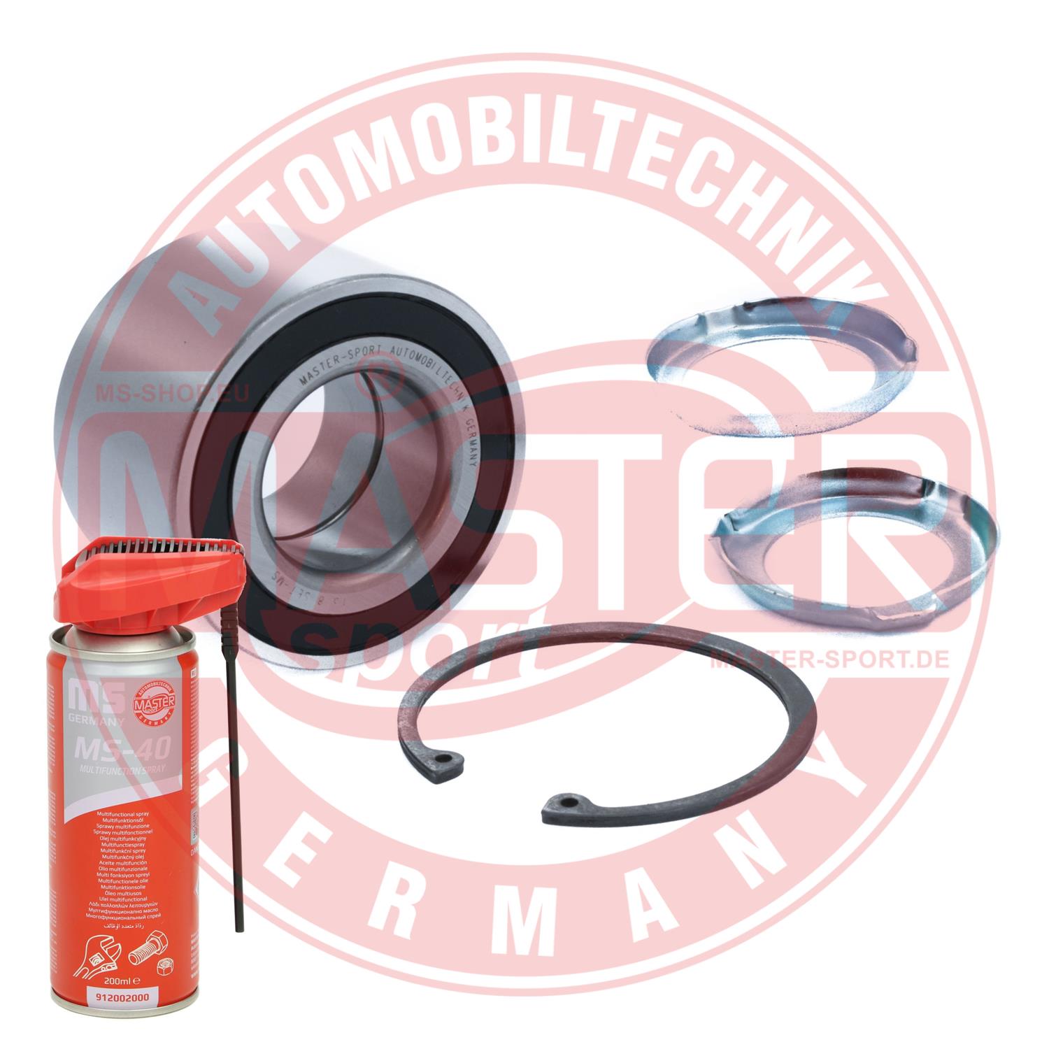 Ilustracja 1318-SET-MSP MASTER-SPORT GERMANY zestaw łożysk koła