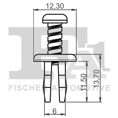 Ilustracja 33-30003.5 FA1 nit rozporowy