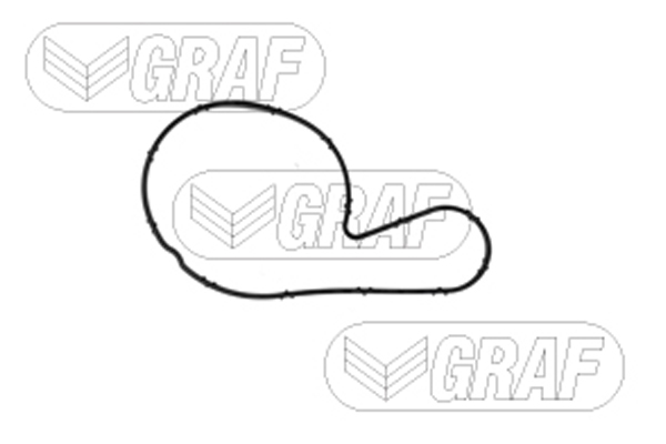 Ilustracja PA1472 GRAF pompa wody, chłodzenie silnika