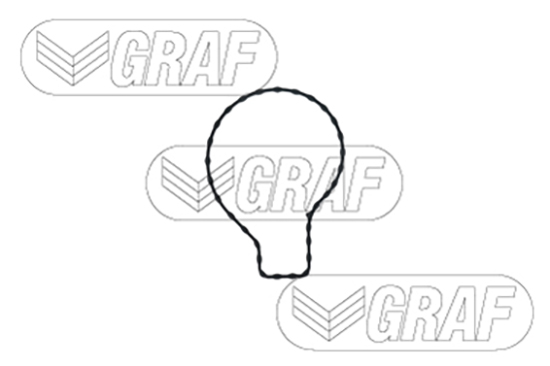 Ilustracja PA1403 GRAF pompa wody, chłodzenie silnika