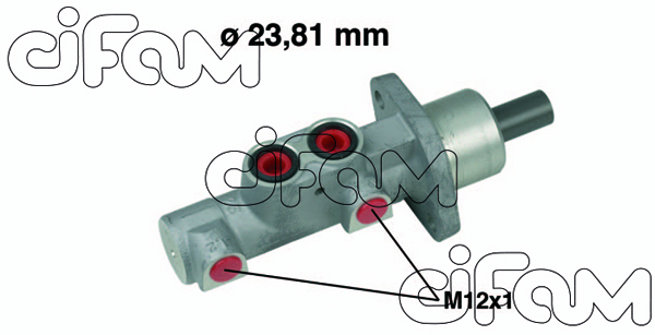 Ilustracja 202-645 CIFAM pompa hamulcowa