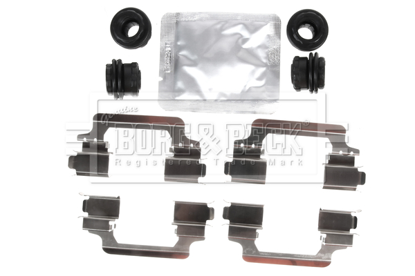 Ilustracja BBK1355 BORG & BECK zestaw akcesoriów, klocki hamulcowe
