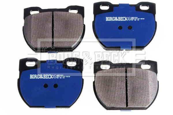 Ilustracja BBP2321 BORG & BECK klocki hamulcowe