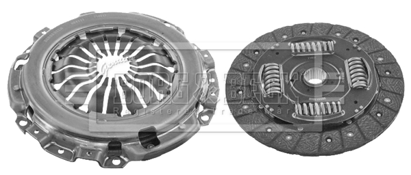 Ilustracja HK2442 BORG & BECK zestaw sprzęgieł