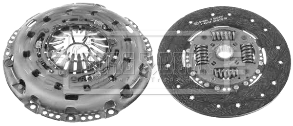 Ilustracja HK2796 BORG & BECK zestaw sprzęgieł