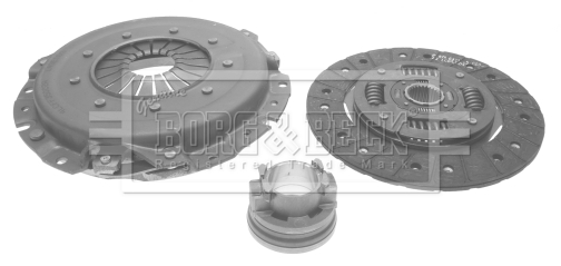 Ilustracja HK6345 BORG & BECK zestaw sprzęgieł
