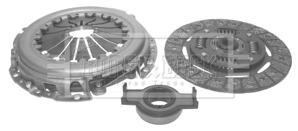Ilustracja HK6334 BORG & BECK zestaw sprzęgieł