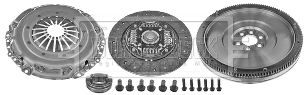 Ilustracja HKF1000 BORG & BECK zestaw do przezbrajania, sprzęgło