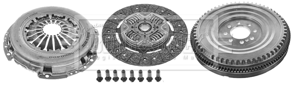 Ilustracja HKF1013 BORG & BECK zestaw do przezbrajania, sprzęgło