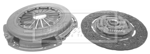 Ilustracja HKR1051 BORG & BECK zestaw sprzęgieł