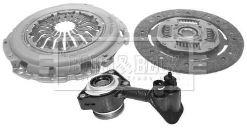 Ilustracja HKT1404 BORG & BECK zestaw sprzęgieł