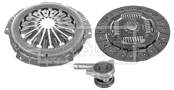 Ilustracja HKT1574 BORG & BECK zestaw sprzęgieł