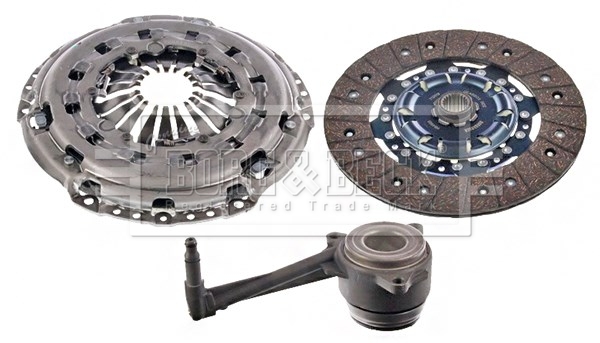 Ilustracja HKT1576 BORG & BECK zestaw sprzęgieł