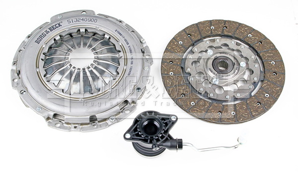 Ilustracja HKT1601 BORG & BECK zestaw sprzęgieł