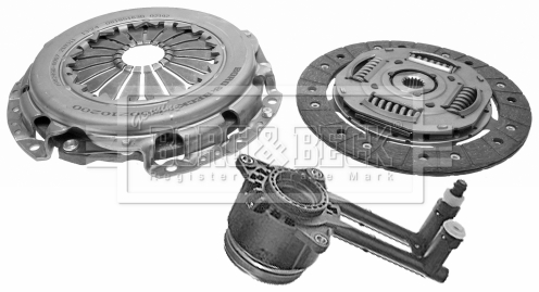 Ilustracja HKT1143 BORG & BECK zestaw sprzęgieł