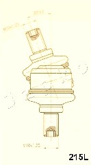 Ilustracja 106215L JAPKO łącznik stabilizatora