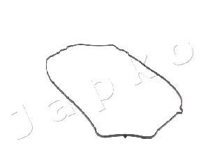 Ilustracja 47258 JAPKO uszczelka, pokrywa głowicy cylindrów