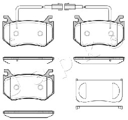Ilustracja 510204 JAPKO klocki hamulcowe