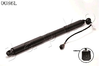 Ilustracja ZJ-0086L JAPKO silnik elektryczny, tylna pokrywa