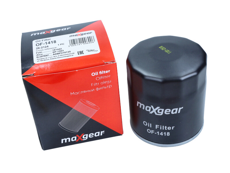 Ilustracja 26-2124 MAXGEAR filtr oleju