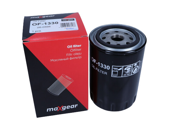 Ilustracja 26-0566 MAXGEAR filtr oleju