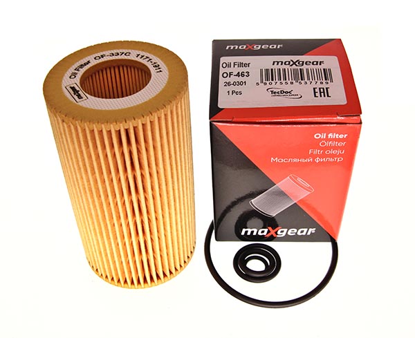 Ilustracja 26-0286 MAXGEAR filtr oleju
