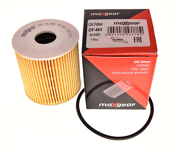 Ilustracja 26-0295 MAXGEAR filtr oleju