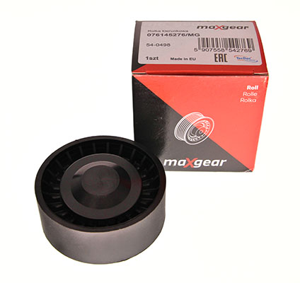 Ilustracja 54-0498 MAXGEAR rolka kierunkowa / prowadząca, pasek klinowy zębaty