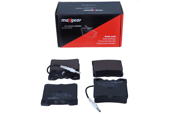 Ilustracja 19-0412 MAXGEAR klocki hamulcowe