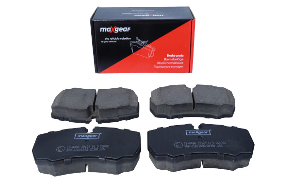 Ilustracja 19-0486 MAXGEAR klocki hamulcowe