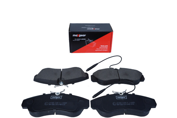Ilustracja 19-0663 MAXGEAR klocki hamulcowe