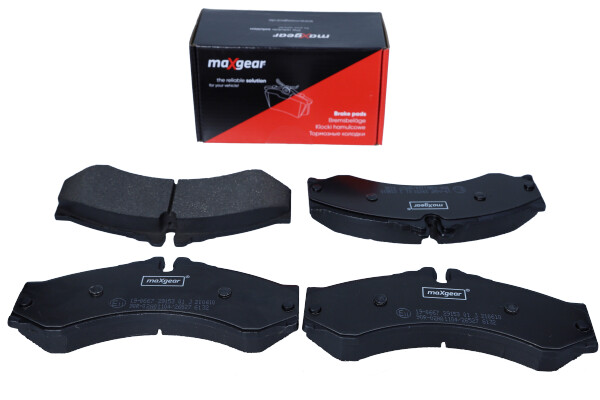 Ilustracja 19-0667 MAXGEAR klocki hamulcowe