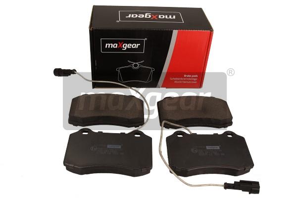 Ilustracja 19-3404 MAXGEAR klocki hamulcowe