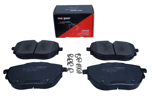 Ilustracja 19-3880 MAXGEAR klocki hamulcowe