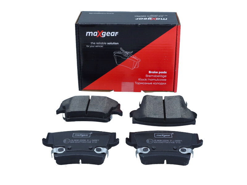 Ilustracja 19-3938 MAXGEAR klocki hamulcowe
