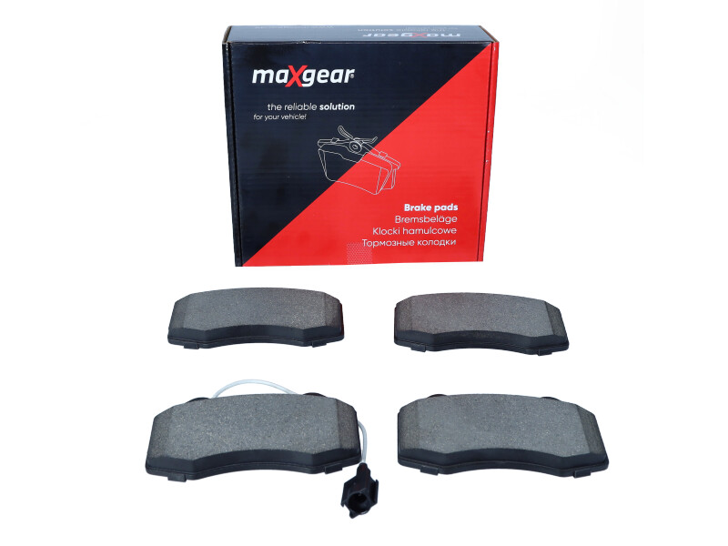 Ilustracja 19-3943 MAXGEAR klocki hamulcowe