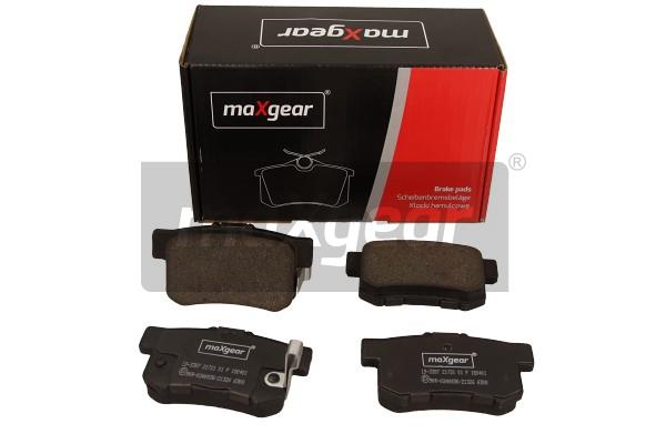 Ilustracja 19-3387 MAXGEAR klocki hamulcowe