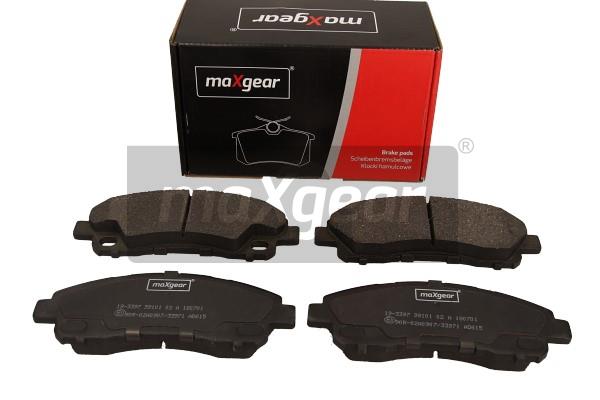 Ilustracja 19-3397 MAXGEAR klocki hamulcowe