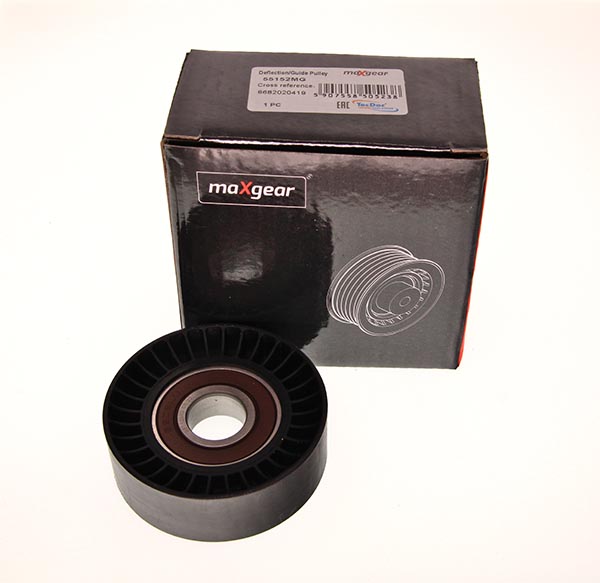 Ilustracja 54-0116 MAXGEAR rolka kierunkowa / prowadząca, pasek klinowy zębaty