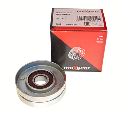 Ilustracja 54-0321 MAXGEAR rolka kierunkowa / prowadząca, pasek klinowy zębaty