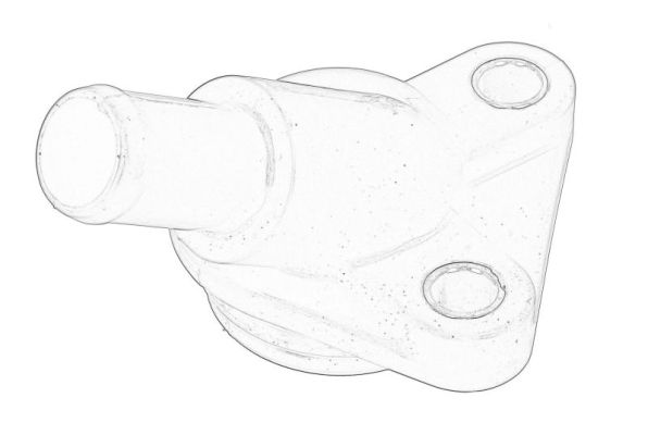 Ilustracja SI-IV64 THERMOTEC kołnierz płynu chłodzącego
