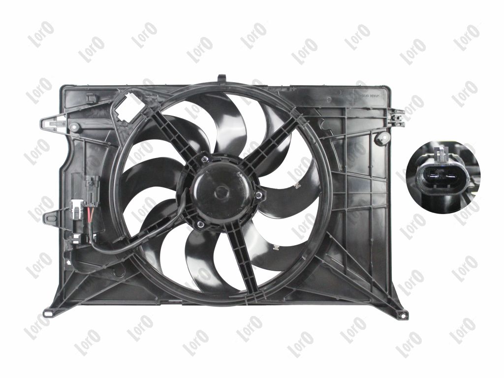 Ilustracja 016-014-0017 ABAKUS wentylator, chłodzenie silnika