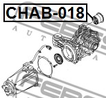 Ilustracja CHAB-018 FEBEST łożyskowanie, mechanizm różnicowy