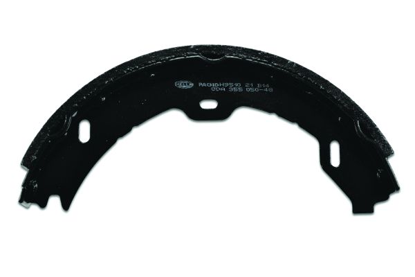 Ilustracja 8DA 355 050-481 HELLA PAGID zestaw szczęk hamulcowych, hamulec postojowy