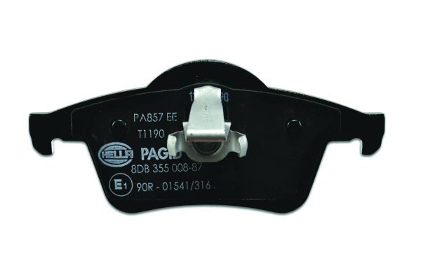 Ilustracja 8DB 355 008-871 HELLA PAGID klocki hamulcowe